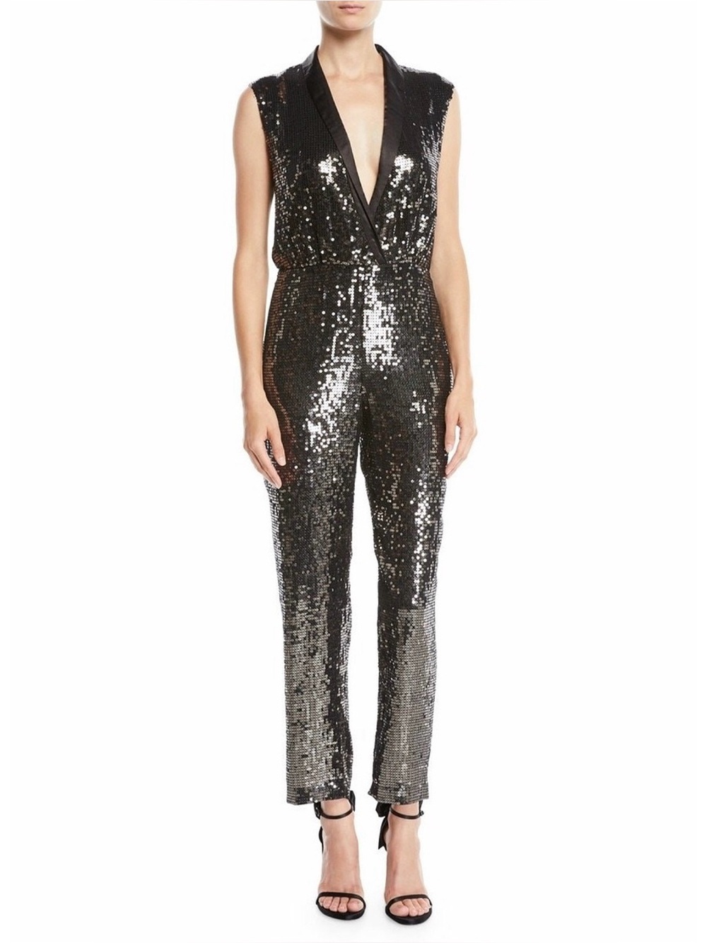 Alice + Olivia Lyle sequin jumpsuit